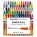 Molotow ONE4ALL Acrylic Paint Marker Complete Set, 1mm and 2mm, Assorted Colors, 70 Markers Per Set, 1 Set Each (200.188)