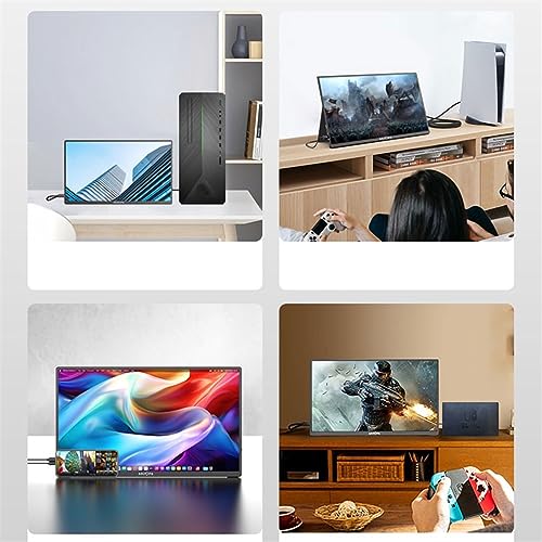 Image of Portable Monitors 17.3-inch Large Screen Monitor 1920 * 1080 Resolution 60HZ IPS Secondary Screen Laptop Expansion Screen Game Host External Screen