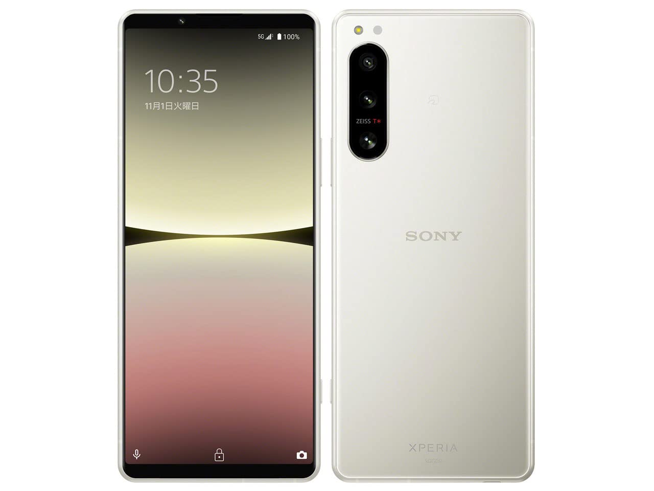 SONY XPERIA 5IV SOG09SIMフリーAランク美品128GB⑤ Amazon | Xperia 5 IV SOG09, 128GB, エクリュホワイト, ZEISS