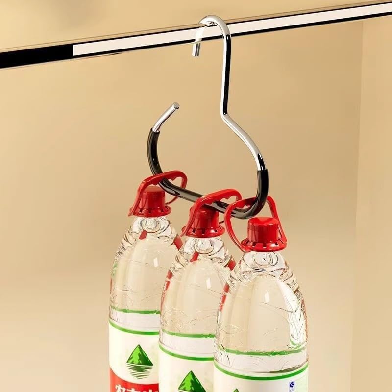 4 - Piece Random Color Dorm Room Closet Multi - Function Hook, Household Clothing Storage Hanger for Wardrobe Organization