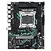 SHANGZHAOYUAN X99 B9 Mainboard LGA 2011-3 fu00fcr Intel Xeon E5 V3/V4 Core i7 Serie Prozessoren (DDR4 Max 128GB, PCIe 3.0, NVME/NGFF M.2, Gigabit LAN, SATA 3.0, USB 3.0) M-ATX PC Server Motherboard