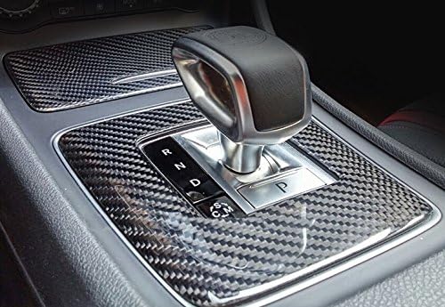 New Carbon Fiber Gear Box Cover 2PCS for Mercedes Benz CLA 45 AMG 2013-2017