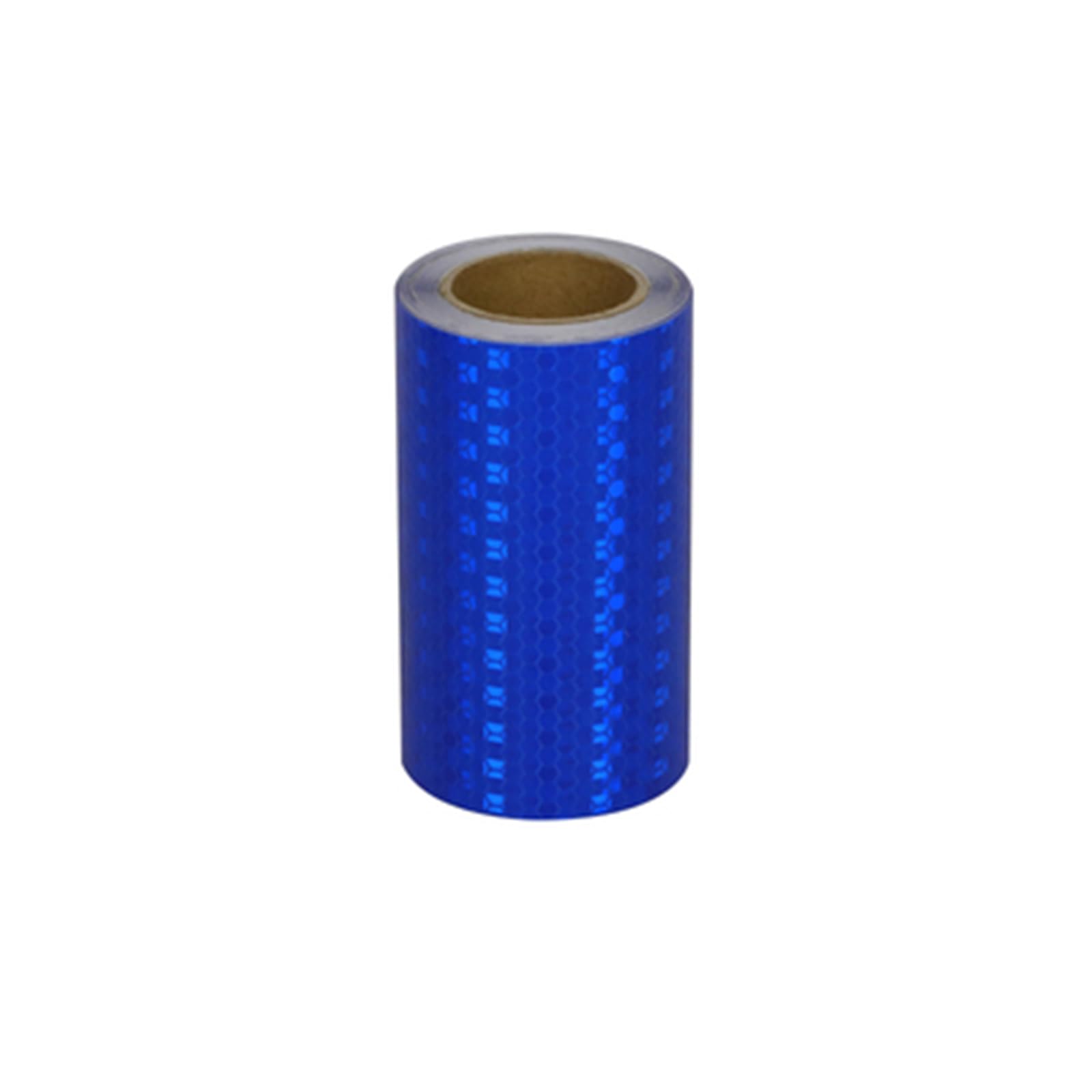 Yuzguhey Blu Reflective Tape, Self Adhesive Fluorescent Reflector Warning Tape, 5-20Cm Multicolor For Vehicles Boats Trailers(,10Cm)