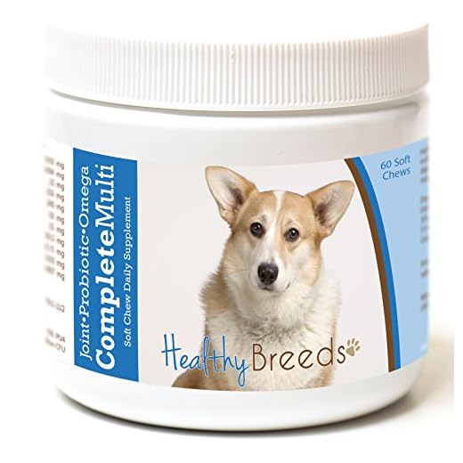 Healthy Breeds Cardigan Welsh Corgi All in One Multivitamin Soft Chew 60 Count
