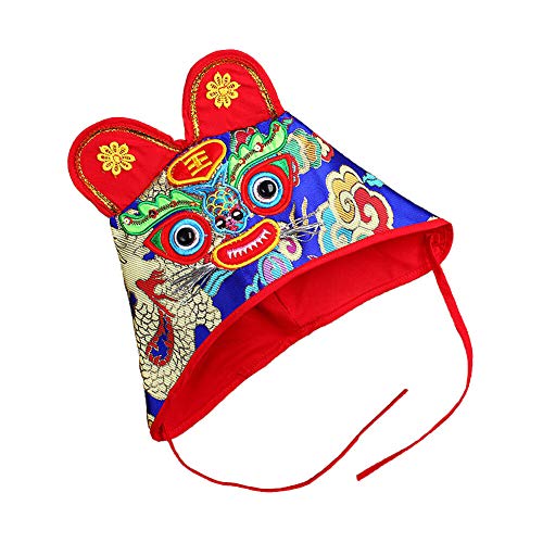 Magik Baby Tiger Hat Chinese Traditional New Year Newborn Infant Toddler Photo Prop (All Seasons, Blue, 1) #TOP21