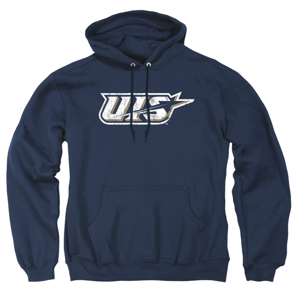 LOGOVISION Official Collegiate Distressed Primary Logo Adult Pullover Hoodie Collection — view 191