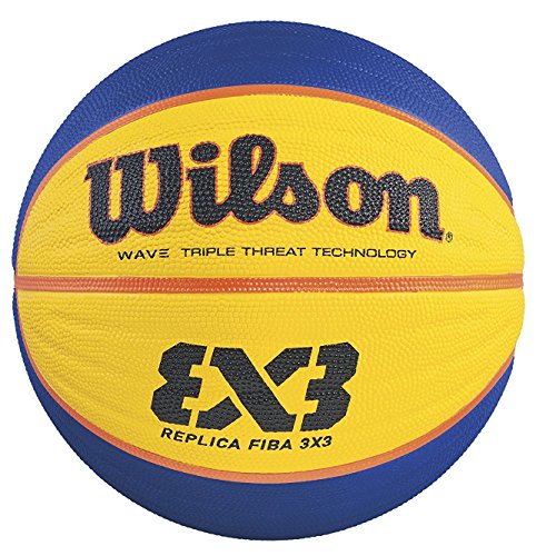 Wilson WTB0533XB Pelota de Baloncesto Fiba 3x3 Replica Caucho ...