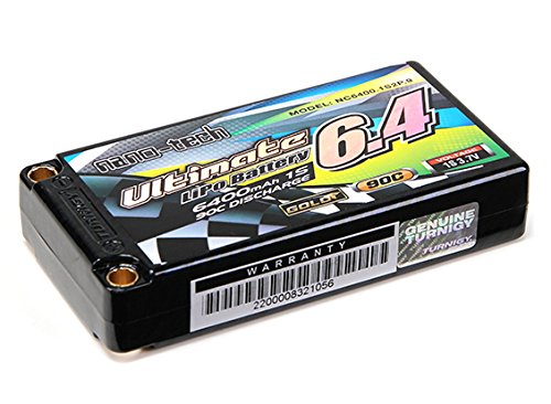 Turnigy Nano-tech Ultimate 6400mah 1S2P 90C Hardcase Lipo Pack (Roar & BRCA Approved)