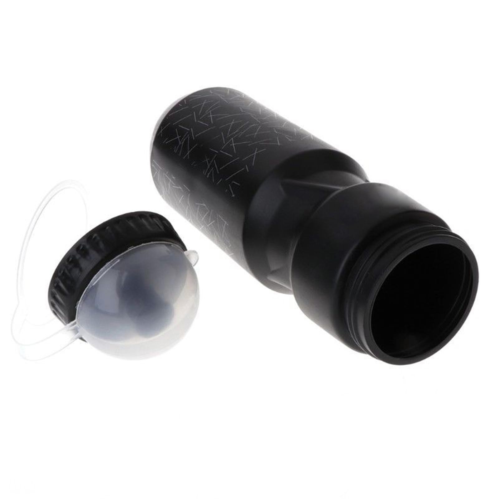 Ulafbwur Black Pp 750Ml Gym Fitness Travel Sport Hiking Cycling Leakproof Water Drink Bottle