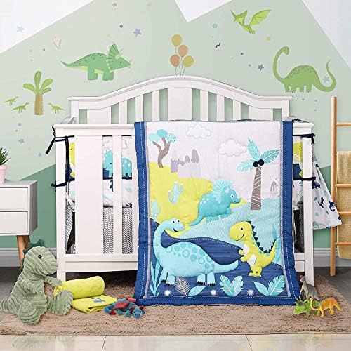 dinosaurs crib bedding