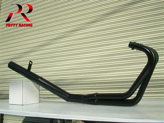 Amazon | CBX400F/550F 兼用 ショート管 70π マフラー ブラック