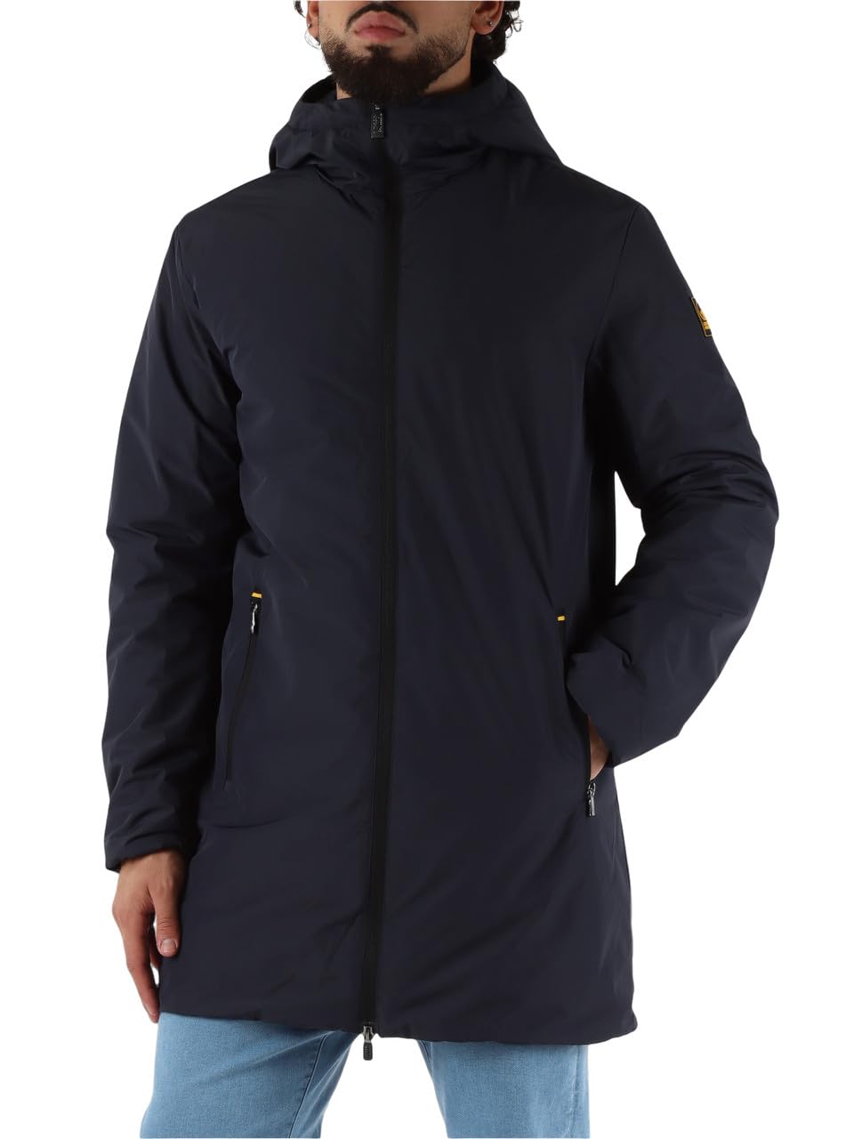 Ciesse Piumini Giacca lunga Uomo imbottita con cappuccio GUNBU 6545