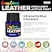 Crazy Colors Ultra Marine Blue Premium Acrylic Leather and Shoe Paint, 2 oz Bottle - Flexible, Crack, Scratch, Peel Resistant - Artist Create Custom Sneakers, Jackets, Bags, Purses, Furniture