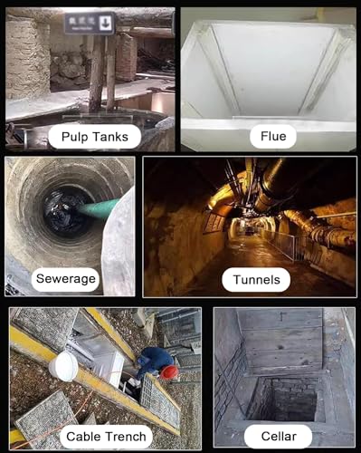 Trépied robuste pour espaces confinés, pieds télescopiques en aluminium, système de protection contre les chutes pour puits profonds, drains, conduits, treuil de 544,3 kg avec harnais de sécurité