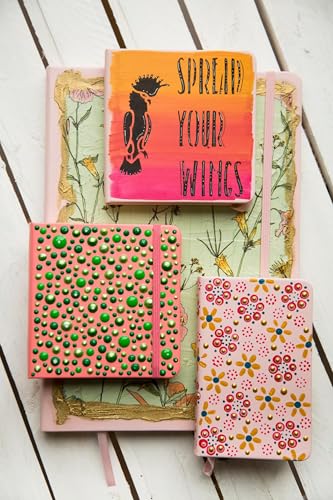 Image of Royal Talens T9314-014M 441750 Talens Art Creation Sketchbook, Drawing Notebook, 4.7 x 4.7 inches (12 x 12 cm), Pastel Pink