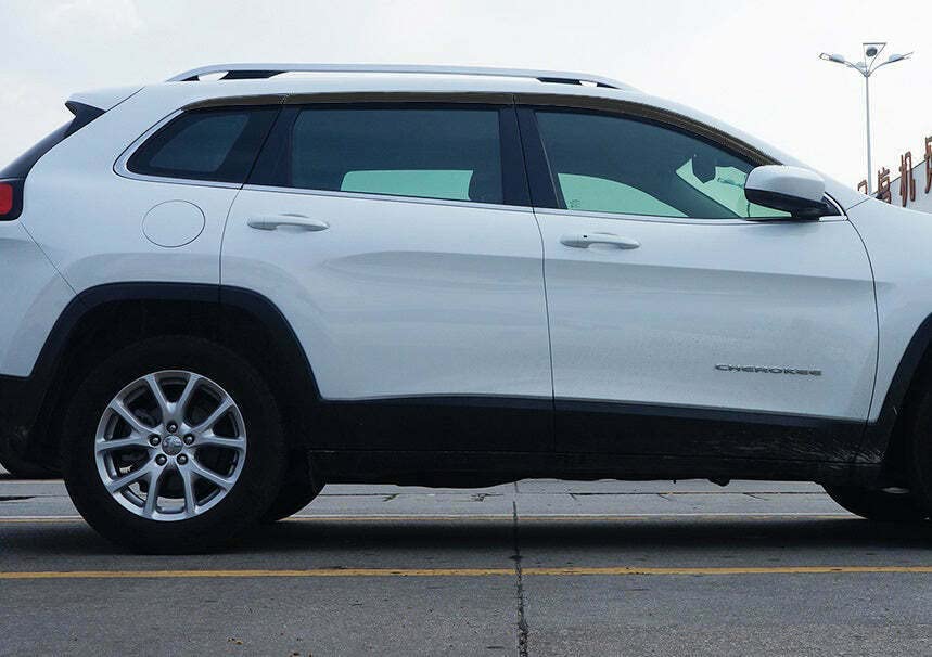 Deflettori Frangivento Auto Clover Per MG ZS 2017+ | Kit 6 Pezzi Esterno | Riduzione Rumore - Foto 9