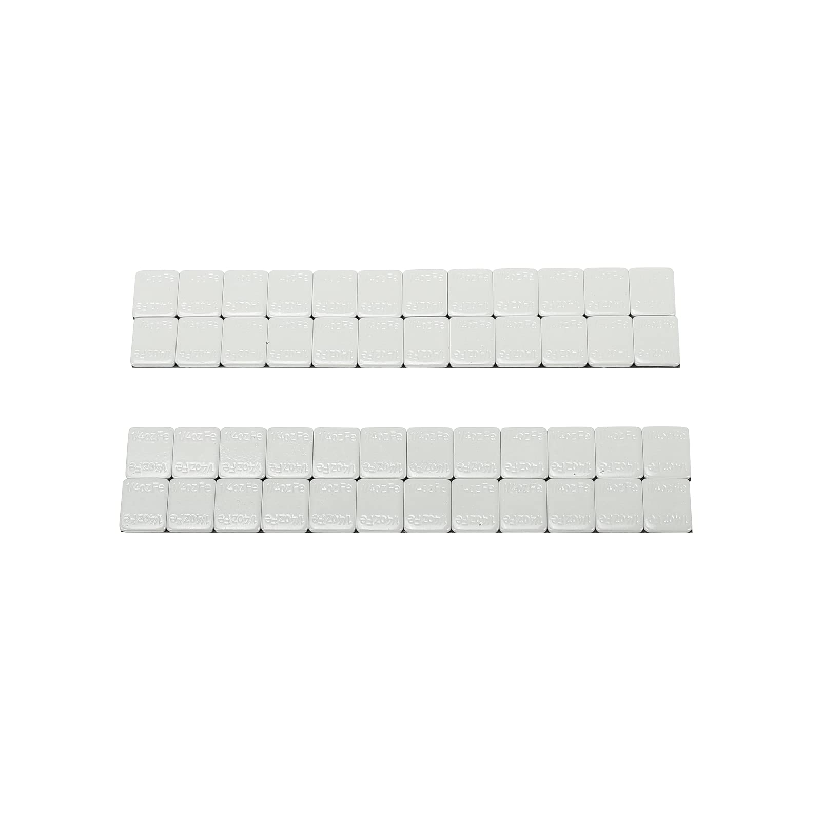 Pesi per pneumatici da incollare (720 pezzi), 1/4 once, 7,1 g, Big Box 720 ct, scatola da 12 strisce, colore grigio, ricambio per auto, camion, SUV, moto