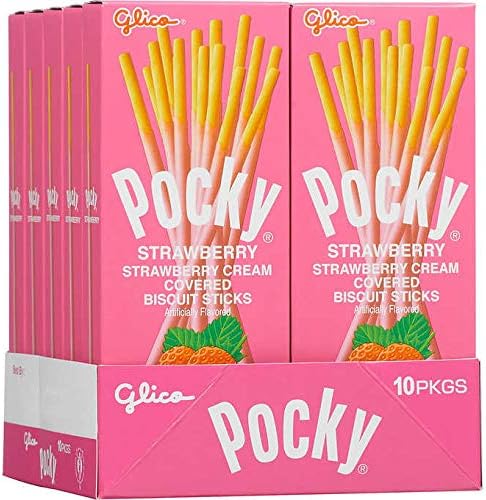 POCKY STRAWBERRY 10CT 1.41OZ