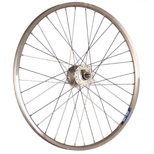 26 Zoll Vorderrad Zac19 Hohlkammerfelge Shimano Nabendynamo DH-C3000 Silber