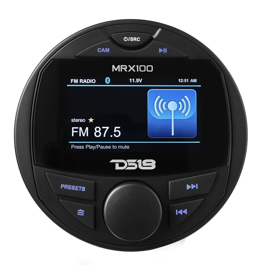 DS18 MRX100 Radio para Barco con Pantalla y Bluetooth miniatura 5