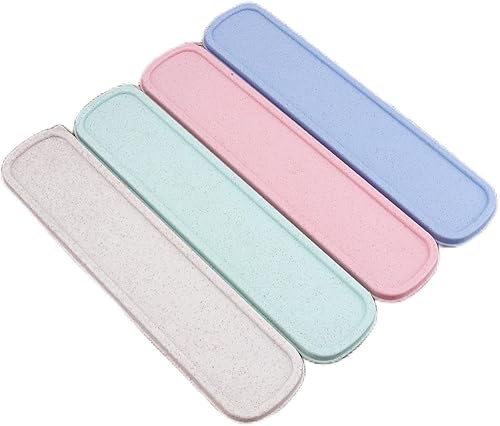 OriGlam - Caja de cubiertos portátil de viaje, caja de almacenamiento de vajilla de viaje, caja de almacenamiento de cubiertos para kit de cubiertos