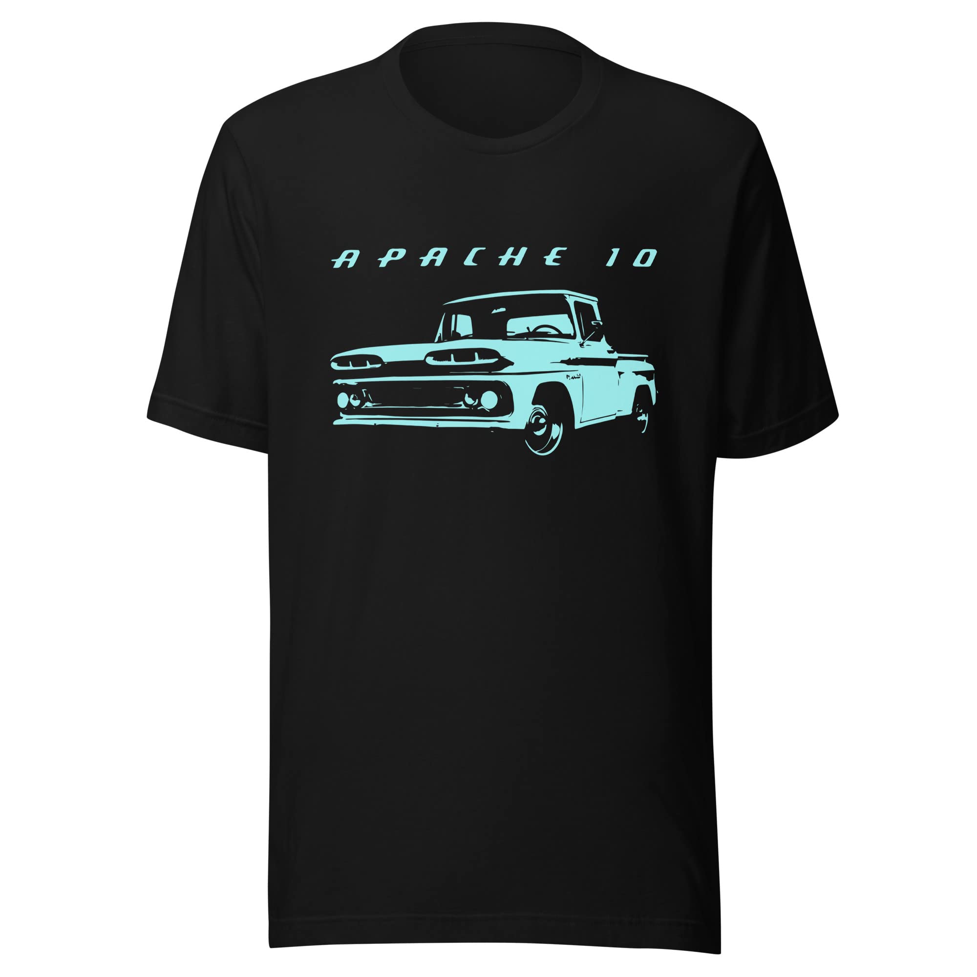1960 Chevy Apache 10 Antique Pickup Truck Collector Custom T-Shirt Black