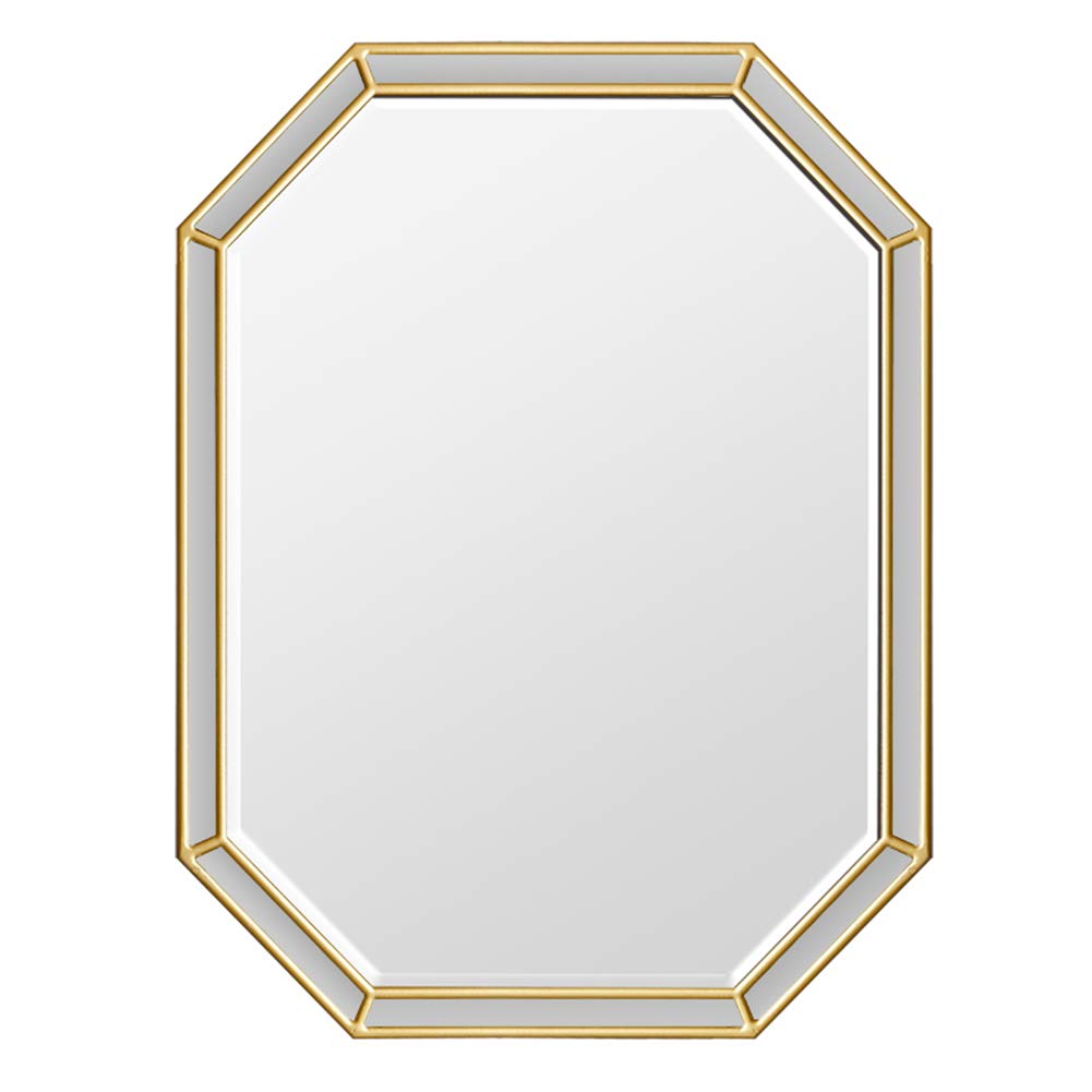 Wall Mirror Compatible with Bathroom Beveled Bathroom Mirror Stylish Modern Wall Decorative Mirror Compatible with Living Room Bedroom