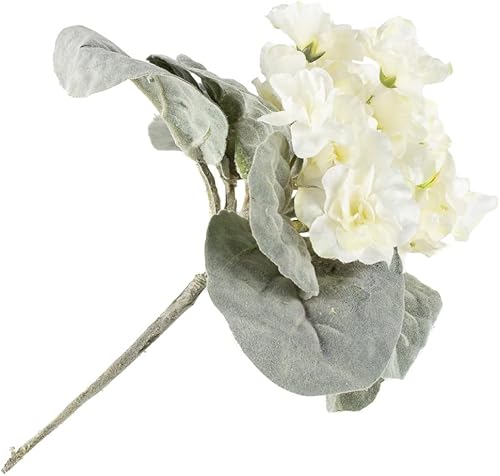 Miniatura 8 de Factory Direct Craft Lavender and Beauty - Arbustos de flores artificiales de seda rosa africana  Paquete de 3 flores artificiales individuales de