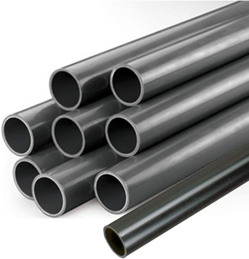 Royal Apex PVC Electrical Conduit Pipe & Fittings for Indoor and Outdoor Electrical Wiring and Cabling (Pack of 9) (90cmx20mm, Pipe)