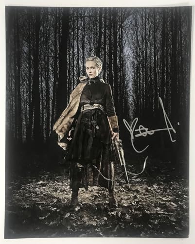 Emilie Ullerup Signed Autographed 'Riese: Kingdom Falling' Glossy 8x10 Photo - Lifetime COA