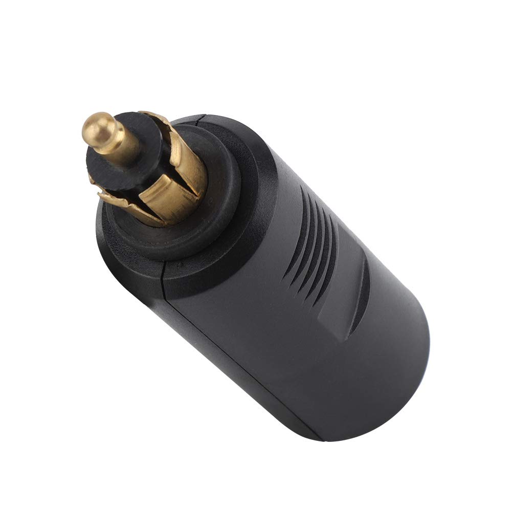 Presa Accendisigari 12V, Adattatore per Presa Accendisigari Europea per Presa Din, Adatta a Qualsiasi Presa Din Europea, per Moto