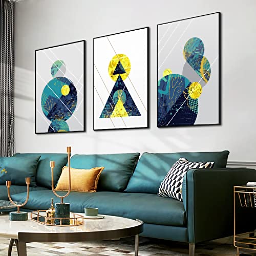 Affiches et gravures murart vert jaune pour illuminer votre salon avec un style moderne scandinave