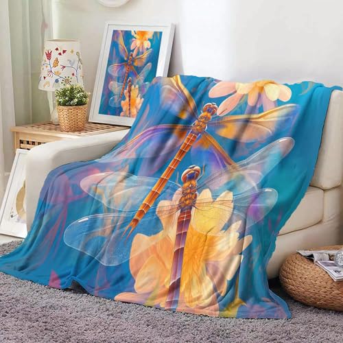 Couverture enfant libellule, le cadeau idéal et doux pour garçons et filles - 2