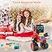 Robot Toy, Remote Control Robot Toy for Kids, Intelligent Programming RC Robot, Suitable for Kids Aged 8 and over to Sing, Dance, Talk, Transfer Items and Play with Kids as a Gift for Child (red)