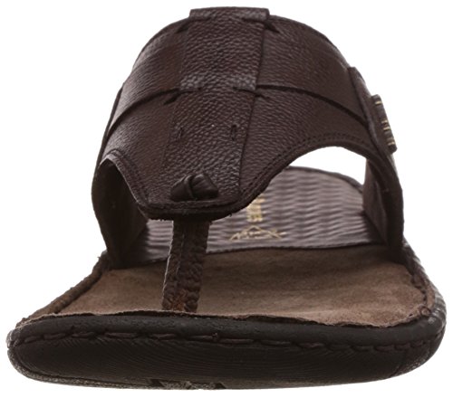 Hush Puppies Men's Sedan Thong Leather Flip Flops Thong Sandals