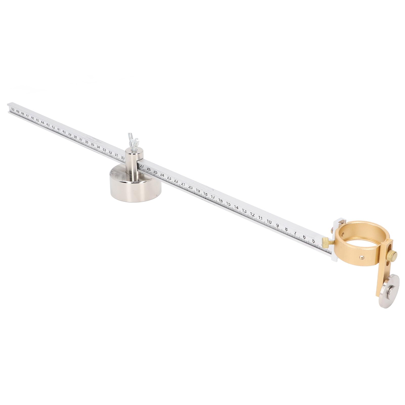Plazmowy przewód kółka do przodu regulowanego aluminium stopu wałka do cięcia wałka koła Kompas z przezroczystą skalą dla P80 Pasma Cutter Torch Metal Cuting 50 cm