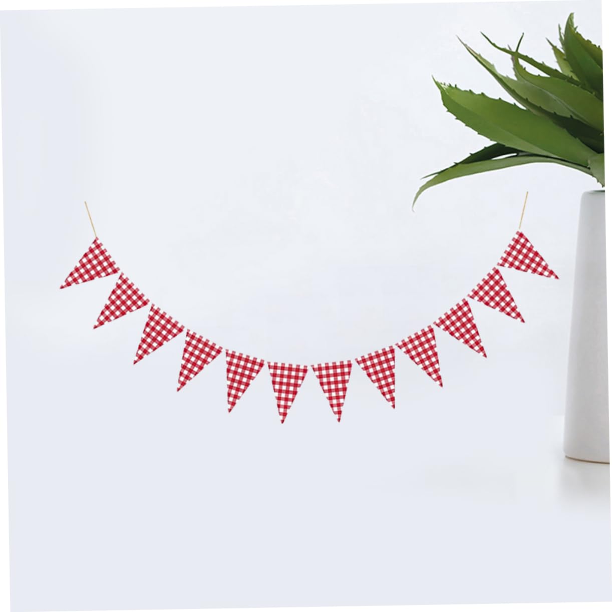 Alipis 4piezas Banderín De Cuadros Guirnalda Cumpleaños y Para Celebraciones y Decoración