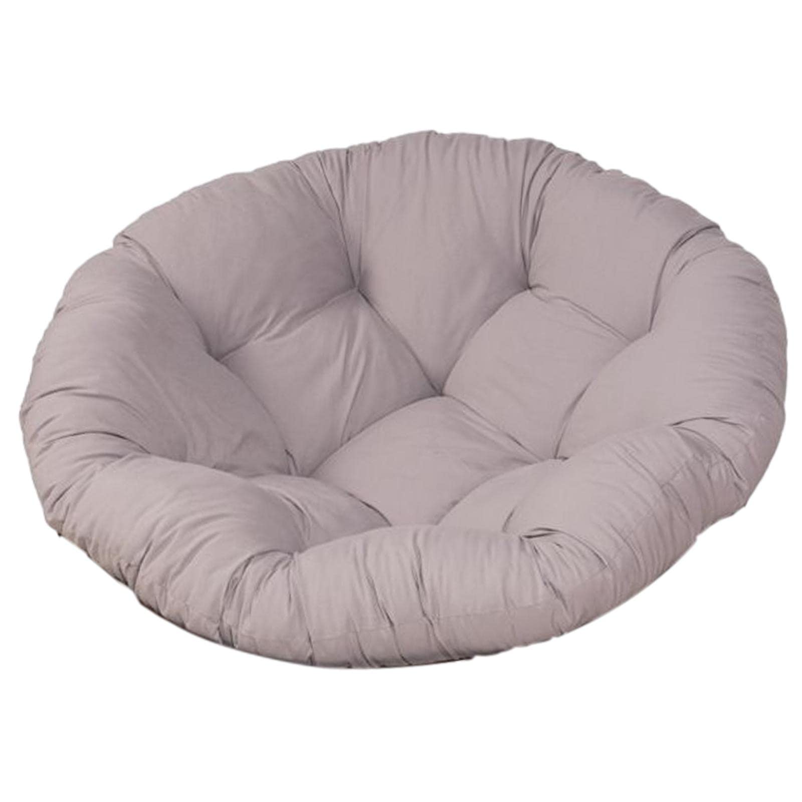 Baoblaze Coussin de chaise d'extérieur de 60 cm, pour chaise en rotin, fauteuil suspendu, gris
