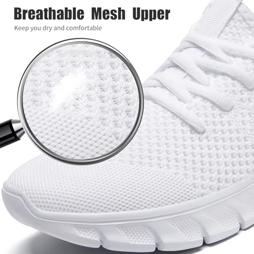 Image of Mens Running Shoes Slip On Tennis Walking Sneakers Workout Athletic Lightweight Casual Sport Shoes