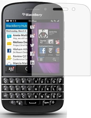 Membrane Pellicola Protettiva Compatibile con Blackberry Q10 Trasparente Membrane Pellicola Protettiva Compatibile con Blackberry Q10 Trasparente