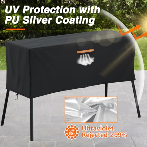 Image of EVRBUL Patio Cover for Camp Chef 3 Burner Stoves, 43 inch L x 16 inch W x 16 inch H