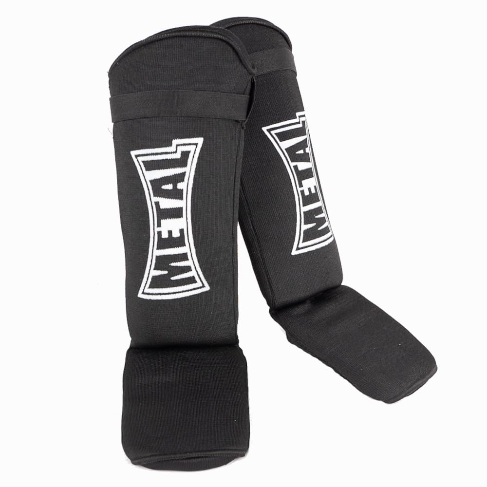 METAL BOXE MB153 Shin/Foot Guards black black Size:M