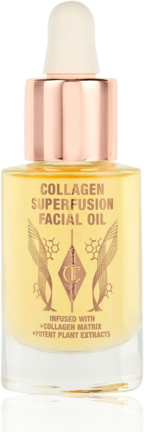 Collagen Superfusion Face Oil - Skin-Nourishing Collagen Facial Oil for a Glowing, Plump & Healthier-Looking Complexion - Enriched with Essential & Superfood Oils