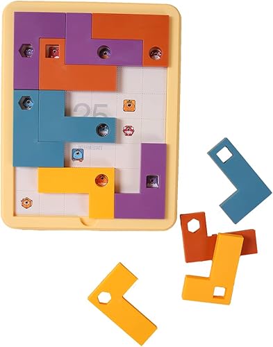 BOLOTREE Rompecabezas Brain Teasers juguete ruso tangram colorido rompecabezas juego Montessori inteligencia juguetes formas partido tangram 36pcs disponible en Yaxa Colombia
