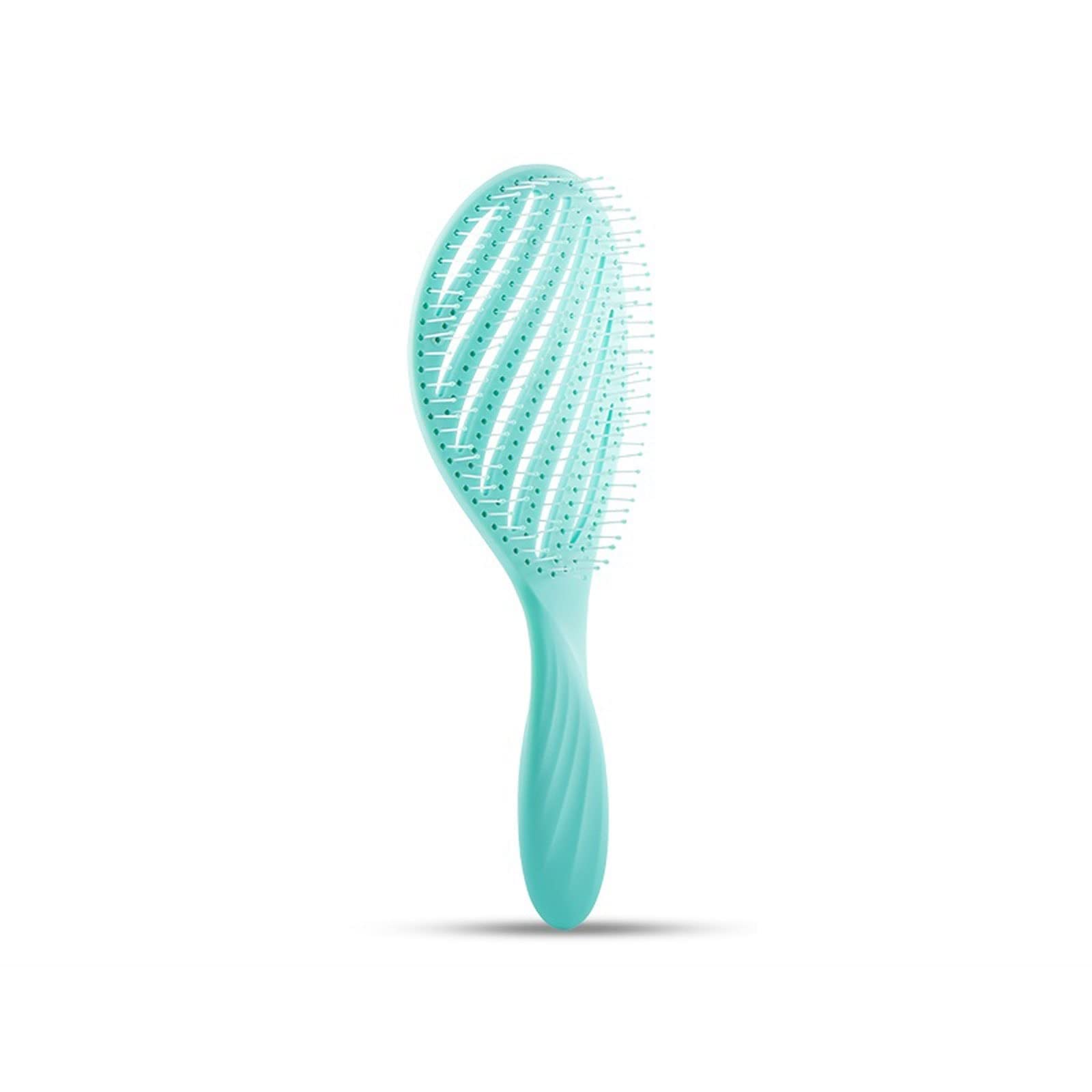 Pettine da Barbiere Pennello Pettine For Il Cuoio Capelluto Pettine Pettine Strumento Styling Utensile Bagnato Strumento Riparazione Rotolo Secco Pettine per Capelli da Viaggio (Color : A)
