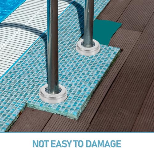 Placas para escalera de piscina en acero inoxidable FRCOLOR 4 pcs miniatura 3