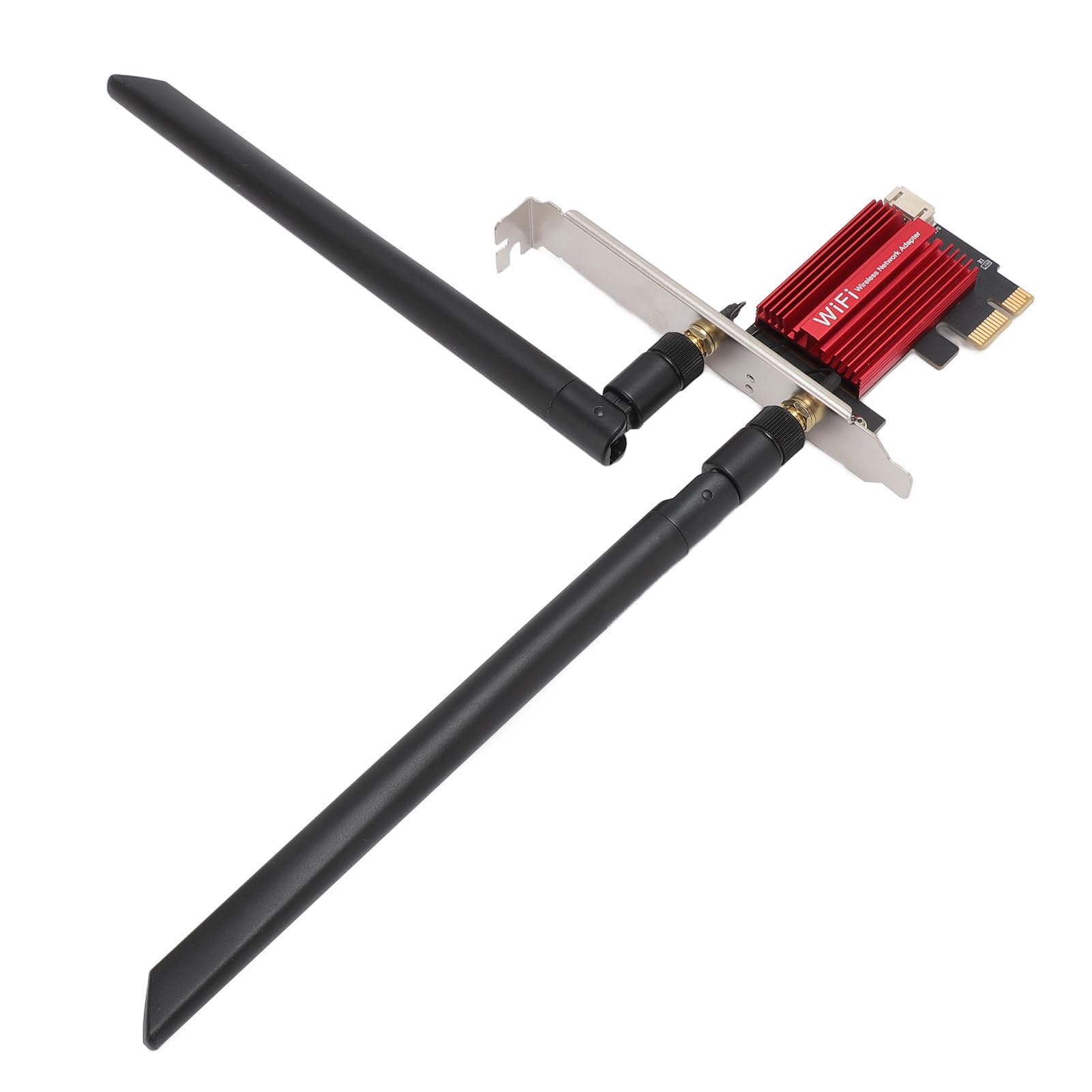 Elprico Adattatore di Rete Wireless, Adattatore di Rete WiFi Dual Band 2.4G 5G, Adattatore per Scheda di Rete Wireless PCIE RTL8821CE PRO AW CB304NF