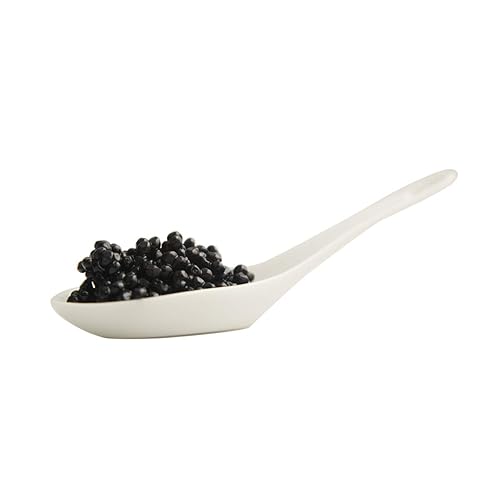 Miniatura 6 de Eurocaviar - Shikran - Paquete de muestra 4 perlas de caviar negro de 088 onzas  perlas de caviar rojo de corza de salmonete  perlas de caviar de