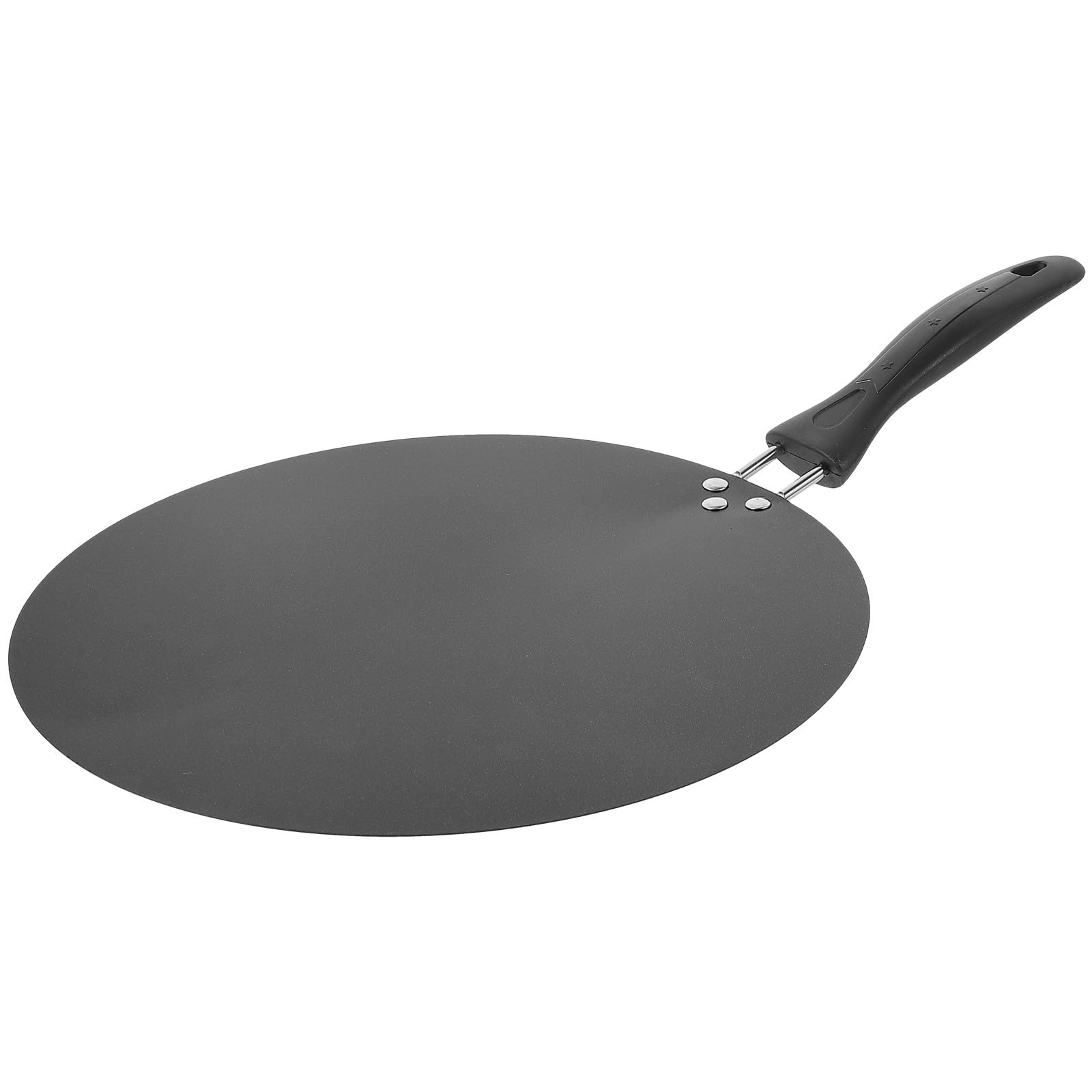 Padella Manico Rimovibile e Facile da Pulire con Superficie Liscia Antiaderente in Ferro per Crepes Cucina e Campeggio