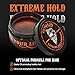 Fix Your Lid Extreme Hold Hair Pomade For Men - High Shine Water Based Hair Gel 3.75 oz - Easy To Wash Out